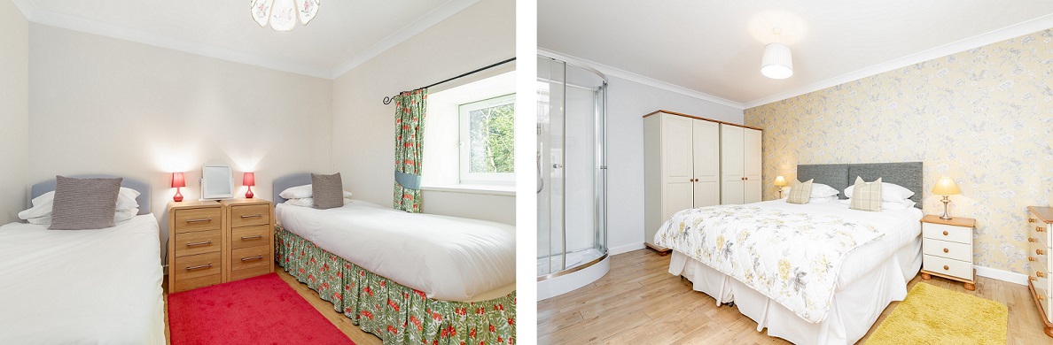 Cauldhame Barn Cottage bedrooms